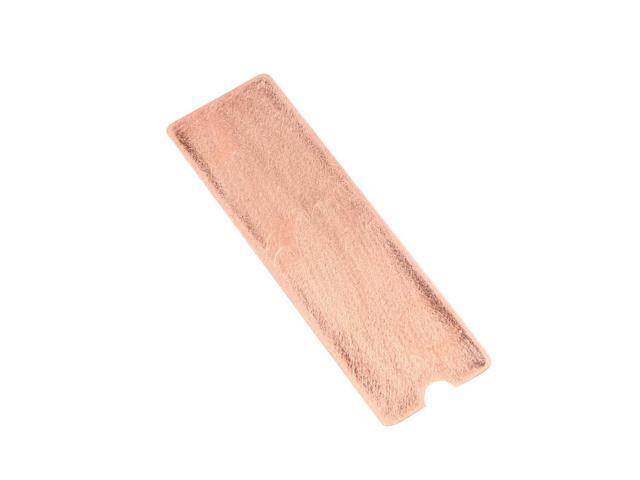 6Pcs M.2 SSD Heat Sink NVME NGFF M.2 2280 Solid State Hard Disk Pure Copper Heatsink Thin Radiator 1.0Mm