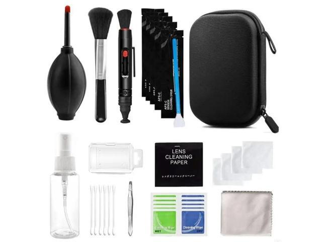 Professional DSLR Camera Cleaning 29-in-1 Camera Cleaner Set Include Cleaning Swabs Cleaning Pen Dust Blower for Sensor