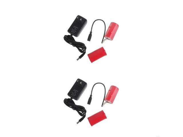 Power Converter 3V LR20 D Eliminators Adapter Replace 2Pcs 1.5V D Size Batteries for Toy Radio Flashlights