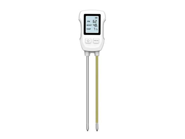 3 In 1 Soil Moisture Meter, Digital Plant Moisture Meter For Temperature/Soil Moisture/PH Meter, Soil Test Meter