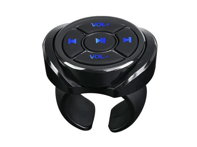 3X Wireless Bluetooth Media Button Remote Controller Car Motorcycle Bike Steering Wheel Music Play Remote For Phone