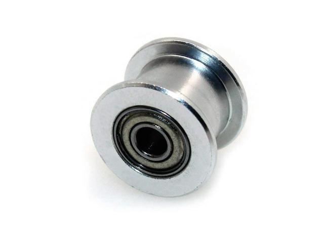 20Pcs GT2 Idler Timing Pulley Bearing 20T(20 Tooth) 5Mm Bore 20 Teeth Suitable For 6Mm Belt Reprap 3D Printer