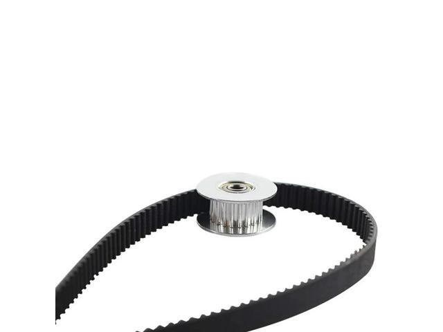 20Pcs GT2 Idler Timing Pulley Bearing 20T(20 Tooth) 5Mm Bore 20 Teeth Suitable For 6Mm Belt Reprap 3D Printer