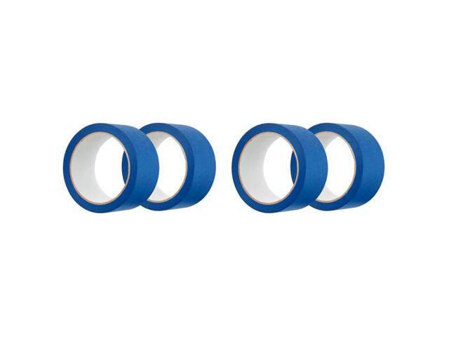 4Pcs Blue Painters Tape 2 Inches Wide,Removable ing Tape, For House Decoration, 3D Printer, Calligraphy And Painting