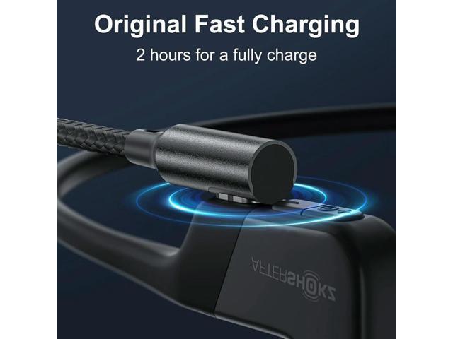 2PCS Charging Cable Cord for AfterShokz Aeropex_L50A