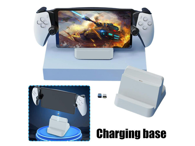 Charging Station with Type C Head Handheld Console Charger Charger Dock Stand Station for PS5 Portal for Portal