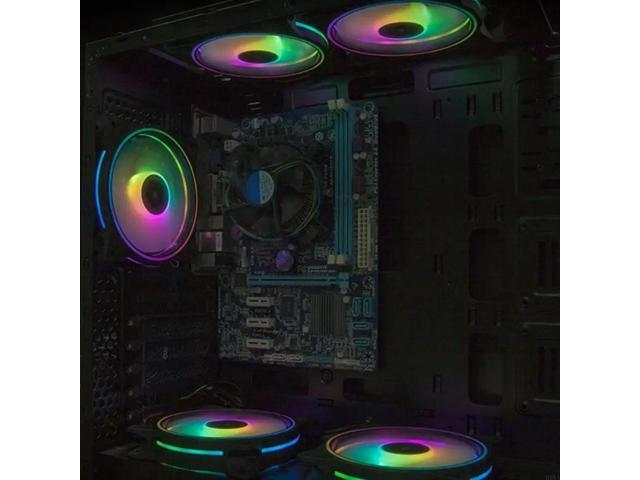Tool RGBs PC Cooling Fan 10s Installation 360° Lighting Wide Compatibility Multiple Devices