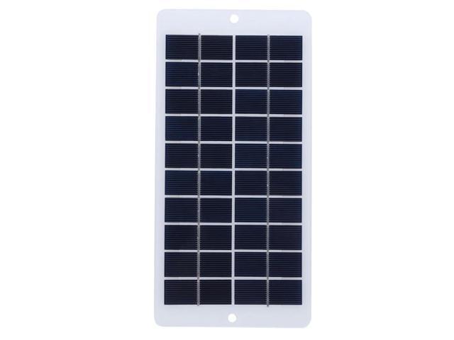 20W 5V Portable Solar Charger Type-C Solar Panel Mobile Power Supply Courtyard Lighting for Doorbell Security Monitoring