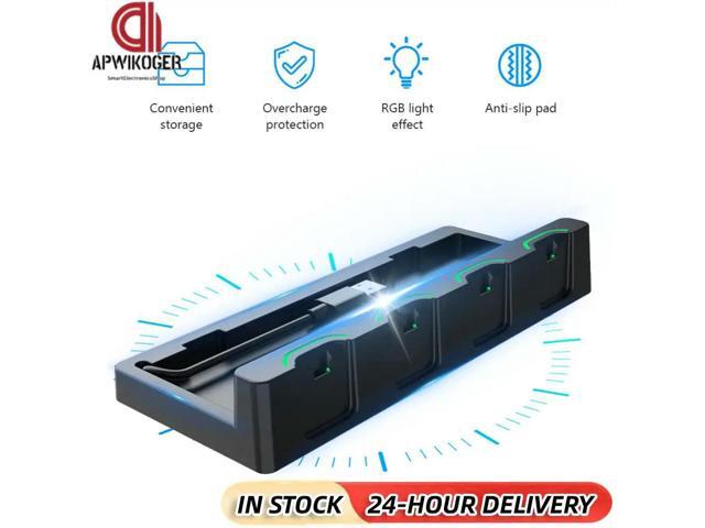 For Joycon Charging Dock Station Charges Up To 4 Controllers Controller Charger Dock Handle Charger for Switch