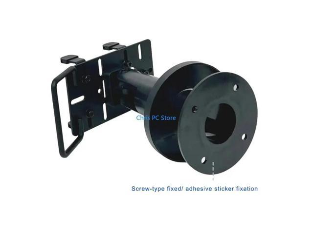 Universal Credit Card Terminal Stand with Internal Wire Routing Adjustable Clamp for 70-100mm Width Device