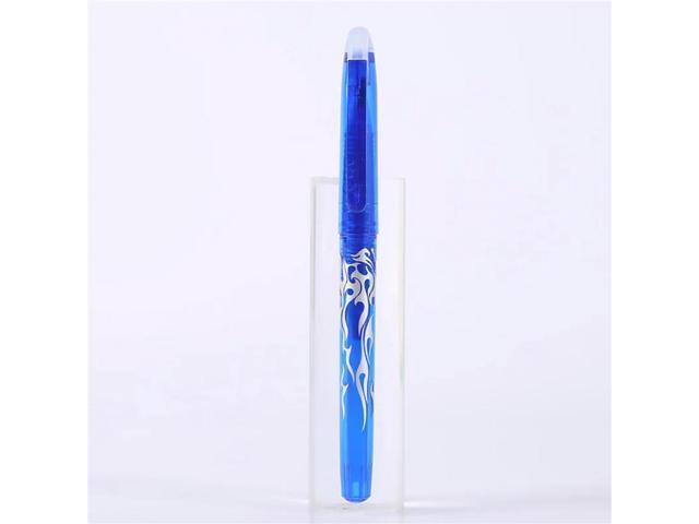 Erasable Ballpoint Pen, 24 Pcs Blue Eraser Pen, 0.5Mm Refille Eraser Pen, Rollerball Erasable