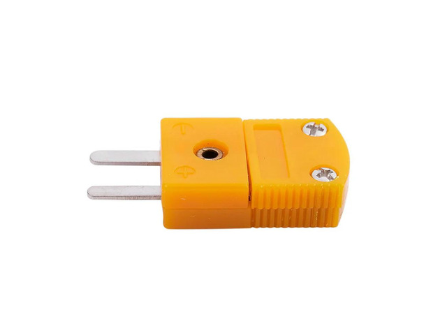 30Pcs RTD Circuits K Type Temperature Sensor Thermocouple Plugs Yellow