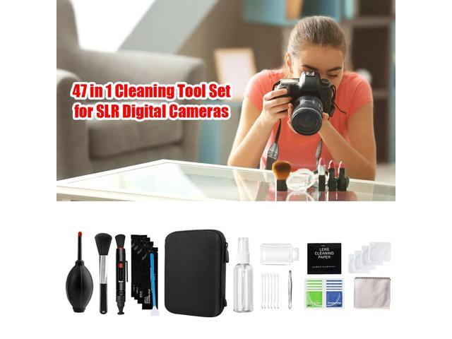 47pcs Professional Camera Cleaning Lens Camera Cleaning Kit Cleaner Kit DSLR Lens Camera Sensor