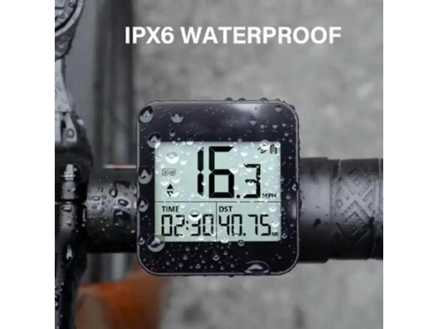 Wireless Cycling Navigation Speedometer Satellite Tracking Waterproof Bike Computer Large Screen Auto Sleep Mode 25H Use