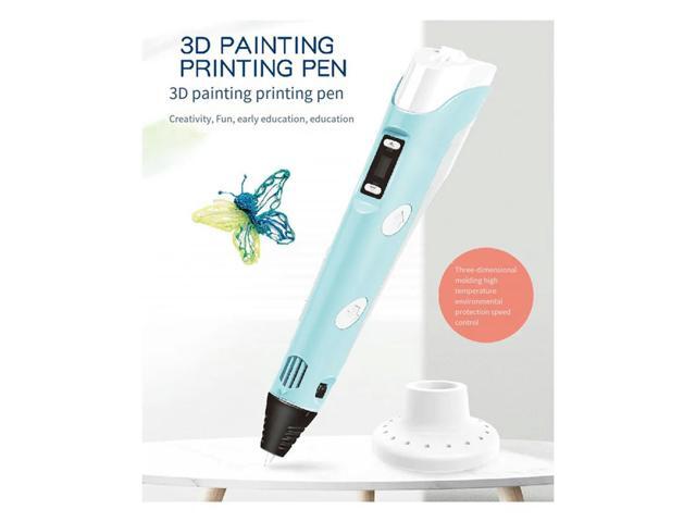 3D Printing Pen DIY Painting Children Fun Camouflage With LCD Screen Compatible PLA Filament 3D Printing Pen B