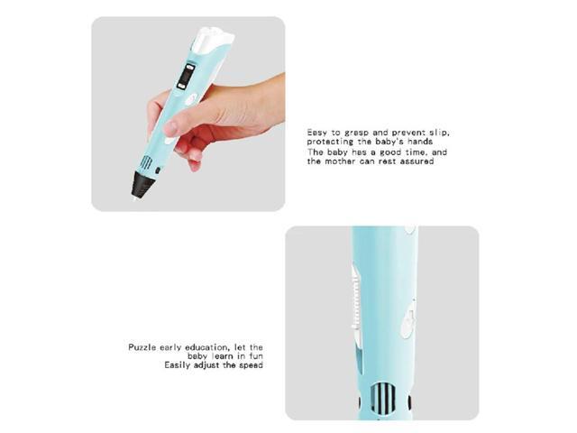 3D Printing Pen DIY Painting Children Fun Camouflage With LCD Screen Compatible PLA Filament 3D Printing Pen B