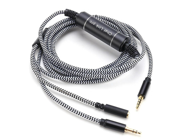 2.6m Audio Cable Extension Replacement Nylon Braided Gaming Record Cord Male To Female Audio Cord 1 To 2 3.5mm for NS Switch/PS4