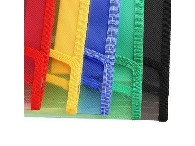 A4 Plastic Wallets File Folder With Snap Buckle And Pocket A4 Waterproof Transparent File Bag