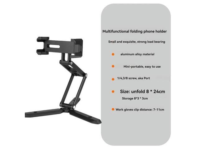 Foldable Tripod Mini Pocket Magnetic Phone Tripod Stand Selfe Stick Desktop phone Holder For Video Photography