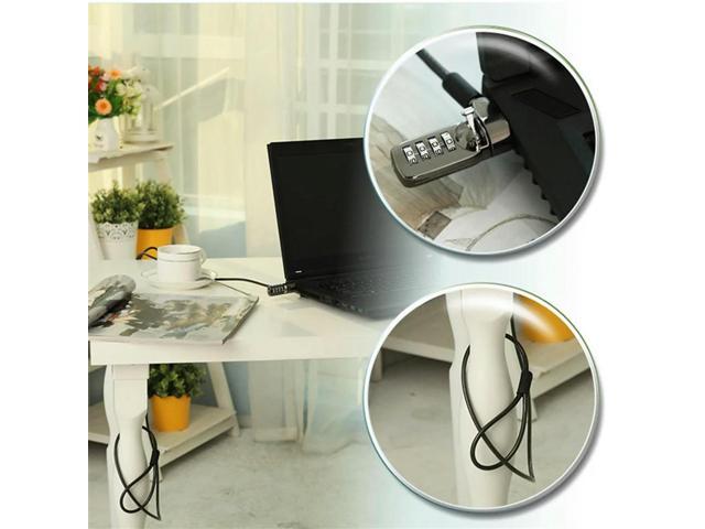 3X Security Anti-Theft Combination Laptop Notebook Cable Lock 4 Digit Password Lock