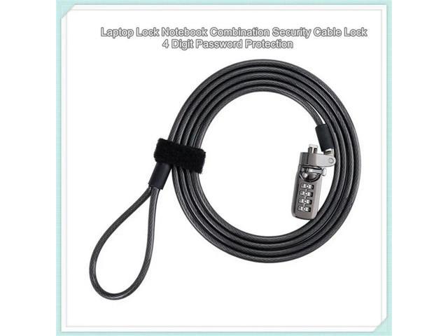 3X Security Anti-Theft Combination Laptop Notebook Cable Lock 4 Digit Password Lock