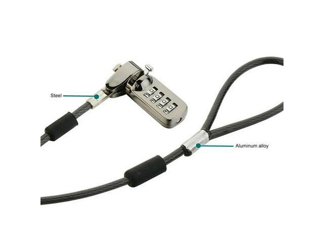 3X Security Anti-Theft Combination Laptop Notebook Cable Lock 4 Digit Password Lock