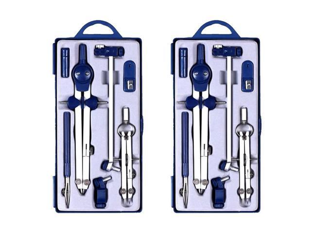 18Pc Drafting Compass For Geometry Set Tool Compass Drawing Tool For Geometry For Drafting, Math, Drawing, Engineer Tool