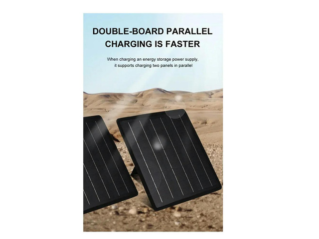 Solar Panel 10W18V Trickle Charger For Car Solar Maintainer Car Truck Boat RV Motorcycle Marine Trailer