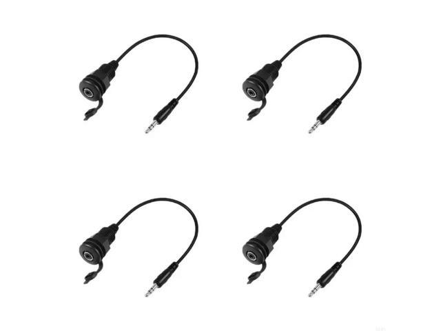 Versatility 3.5mm TRS Stereo Panel Cable For Seamlessly Integration In Various Music Systems And Environment 300mm
