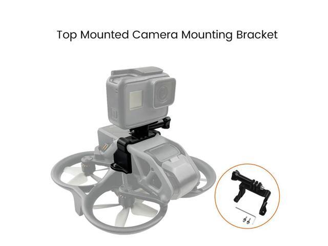 5X For Avata Drone Top Extension Bracket Gopro Port Panoramic Camera Mounting Fixing Adapter Holder Retrofit Accessories