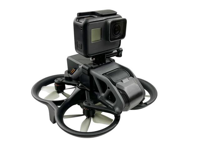 5X For Avata Drone Top Extension Bracket Gopro Port Panoramic Camera Mounting Fixing Adapter Holder Retrofit Accessories