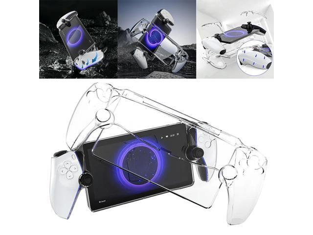 Transparent Protective Case Anti-Drop PC Full Protection Protector Cover Anti-Fingerprint for PS5 Portal Handheld Game Console