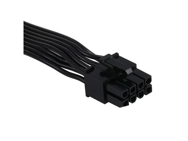 6Pcs PCI Express 8Pin To Dual 6+2Pin Power Supply Cable Pcie 8 Pin 1 To 2 Spliter Cable For RM/HX/CX-M Series