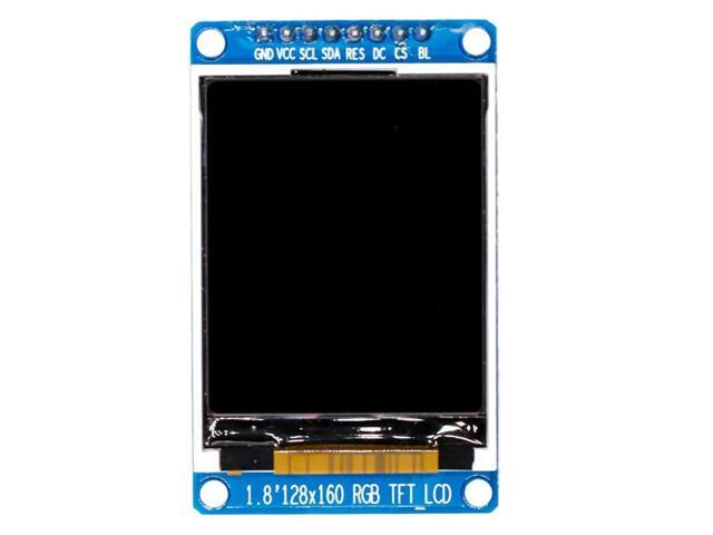 10X 1.8 Inch LCD Display Module Full Color 128X160 RGB SPI TFT LCD Display Module ST7735S 3.3V Replace OLED Power Supply