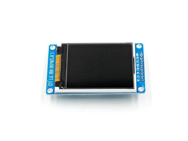 10X 1.8 Inch LCD Display Module Full Color 128X160 RGB SPI TFT LCD Display Module ST7735S 3.3V Replace OLED Power Supply