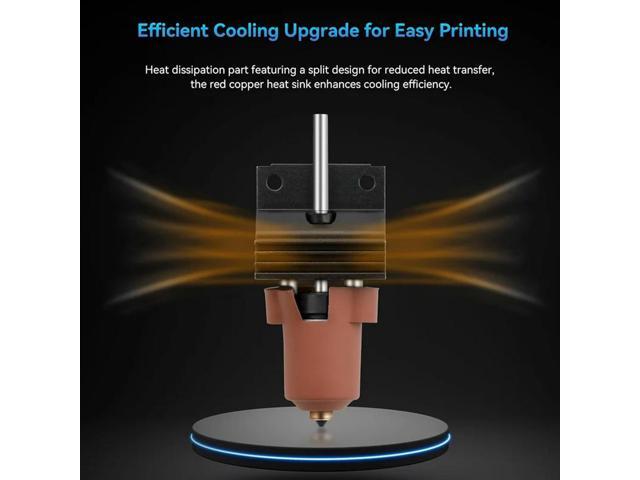 Hotend Kit-Quick Swap Nozzle,All-l Integrated Extruder Hot End Replacement For K1 MAX,K1C 3D Printer