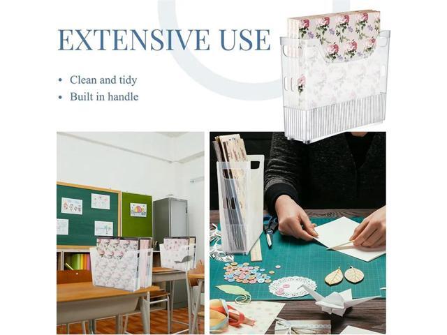 30.48X30.48 Cm Box With els And 2Scrapbook Paper Craft Paper Organizer Plastic Bins On Wheels Durable