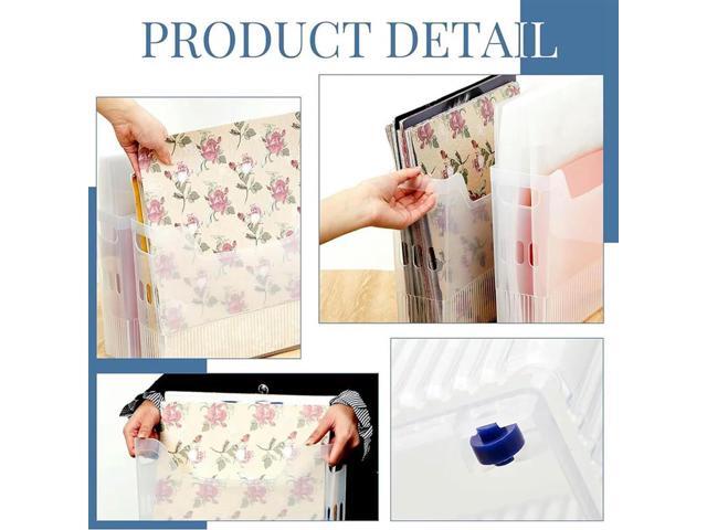 30.48X30.48 Cm Box With els And 2Scrapbook Paper Craft Paper Organizer Plastic Bins On Wheels Durable