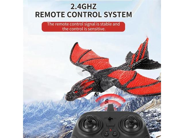 RC Plane 2.4G Simulated Flying Dragon Aircraft Remote Control Flying Model Glider Airplane EPP Foam Toys Gift For Kids Durable