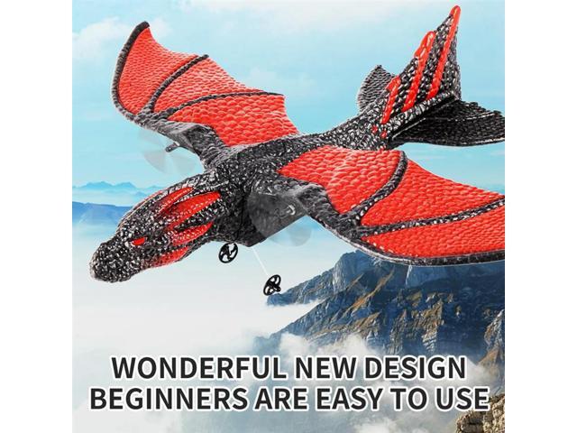 RC Plane 2.4G Simulated Flying Dragon Aircraft Remote Control Flying Model Glider Airplane EPP Foam Toys Gift For Kids Durable