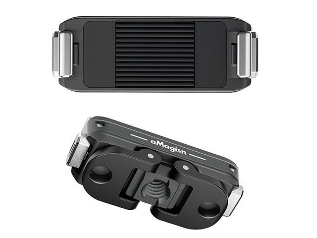 Magnetic Quick Release Adapter Mount 2-Prong & 1/4 Thread Expansion Adapter for OSMO Action 5 Pro/4/3 Camera Accessories