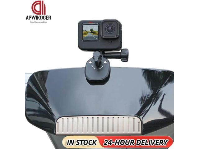 Universal Sports Camera Bracket Aluminum Alloy Mount Motorbike Windscreen Clamp Mount Motorcycle Windshield Clamp for GoPro GO3S