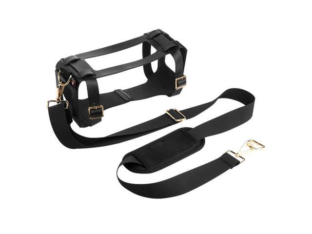 PU Protective Cover with Adjustable Shoulder Strap Travel Protective Cover Case Speaker Case for Marshall Middleton Speaker