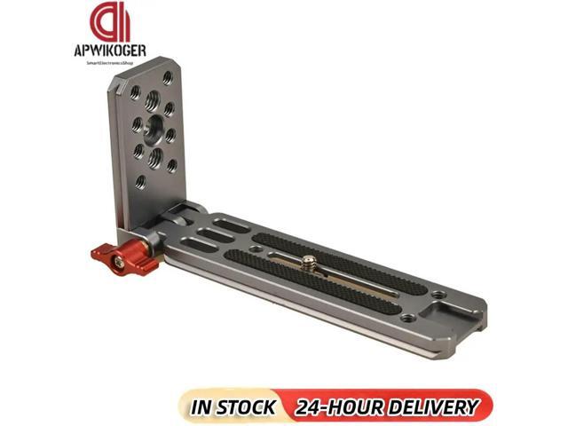 Universal Camera L Bracket Foldable L-Shape Mount Plate Vertical Horizontal Switching L Shape Holder for Tripod