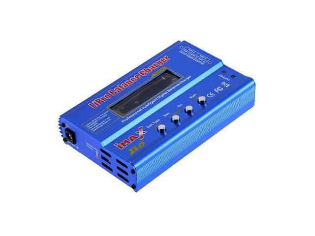 Mini 80W Balance Charger Discharge for 1S-6S LiPo Lilon Life NiCd NiMh Pb Remote Control Model Accessories
