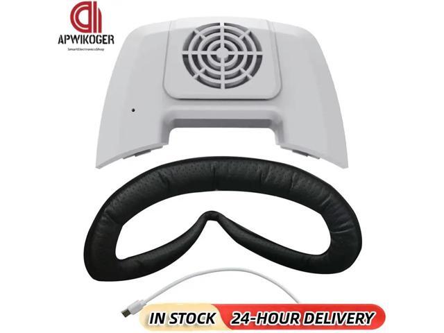 Cooling Fan Face Cover Cooling Fan with Facial Interface Face Cover Air Circulation Breathable for Quest 3S VR Accessories