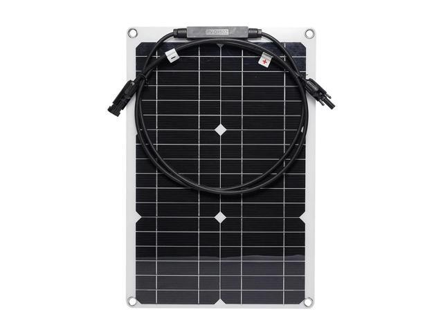 20W 18V Flexible Solar Panel Monocrystalline Solar Panel Power Backup Solar Charger for Marine Trailer Truck