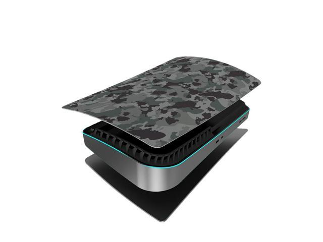 Camouflage Replacement Plate Dustproof Game Console Cover Anti-fingerprints Frosted Surface for PS5 Game Console Version