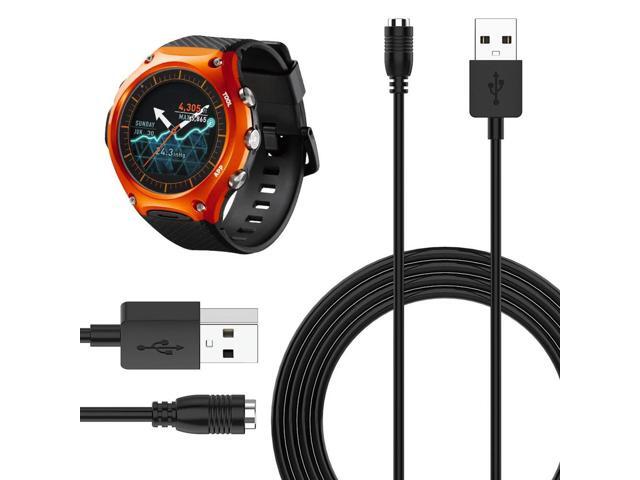 watch Charger Cord USB Charging Cable 1M Watch Accessories Power Charge Wire for WSD-F10 WSD-F20 WSD-F30 Pro-trek F21