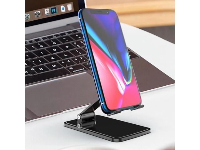 Foldable Desktop Phone Rack Universal T5 l Lazy Cell Phone Stand Stable Mobile Phone Video Viewing Stands Phone Accessories
